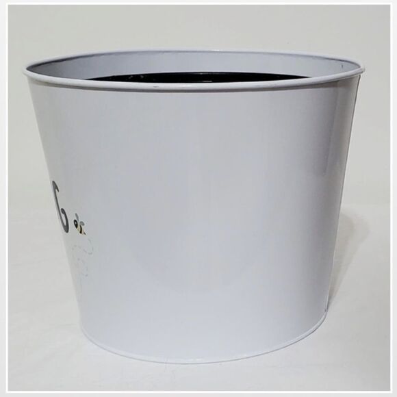 Hello Spring Flower Pot White Bucket - Picture 6 of 11